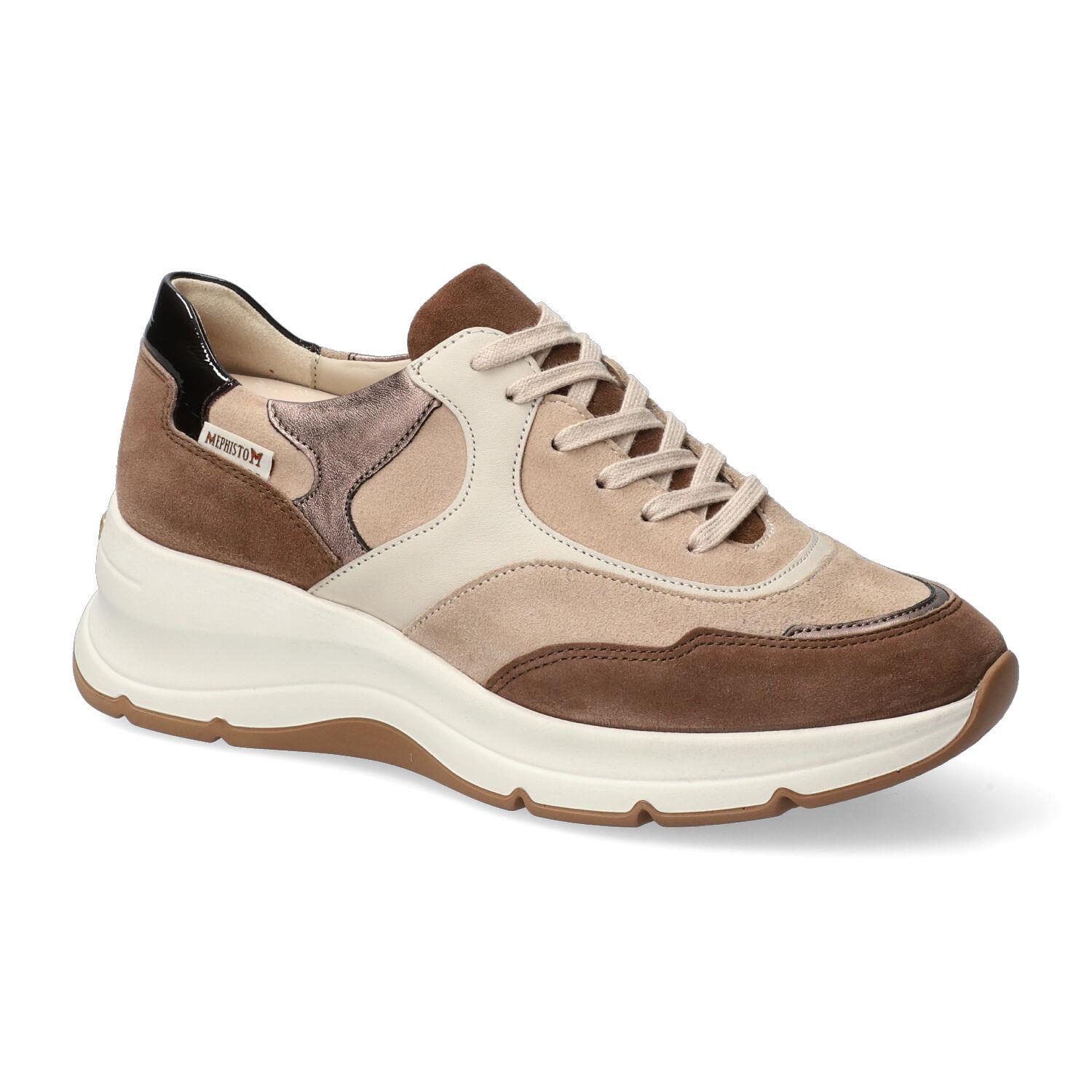 lacets femme modèle Halbane Brun canelle - Mephisto